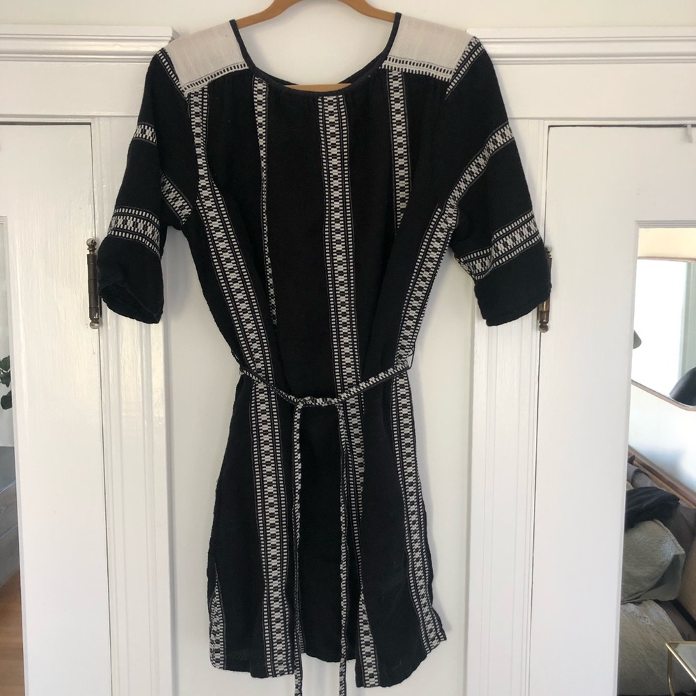 Black and white Ace & Jig minidress